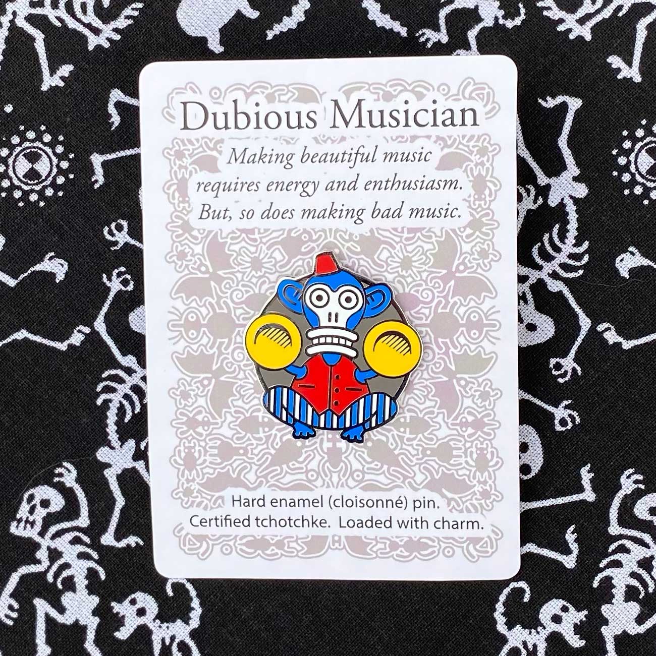 Dubious Musician Pin - Image 4